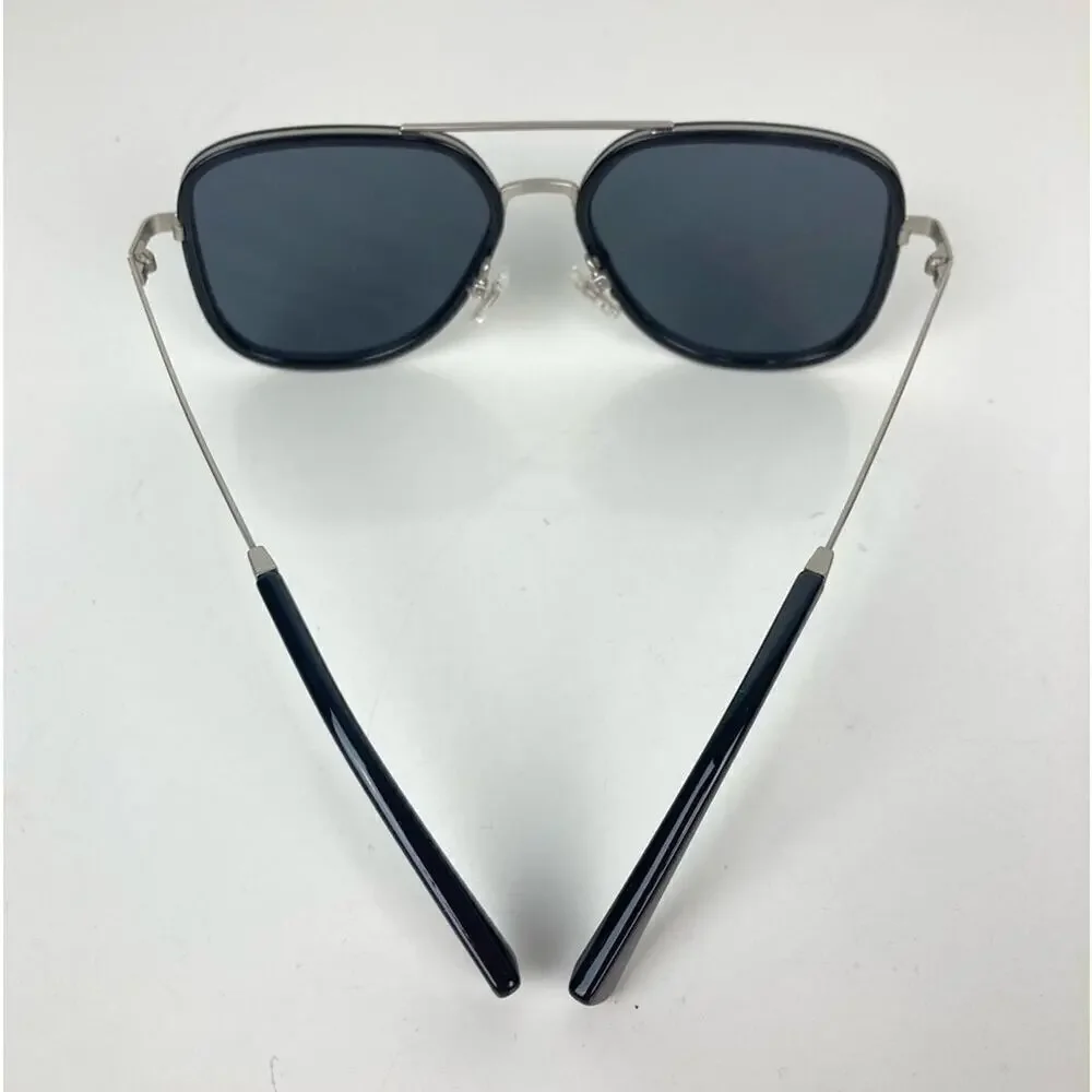 HAWKERS x BALR. Captain Limited Edition Stainless/Black Aviator Sunglasses